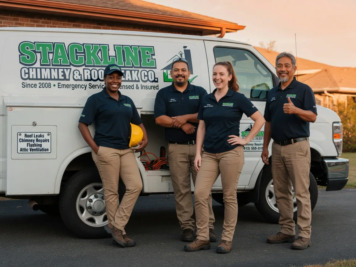 Chimney flashing repair company in Blue Springs, NE